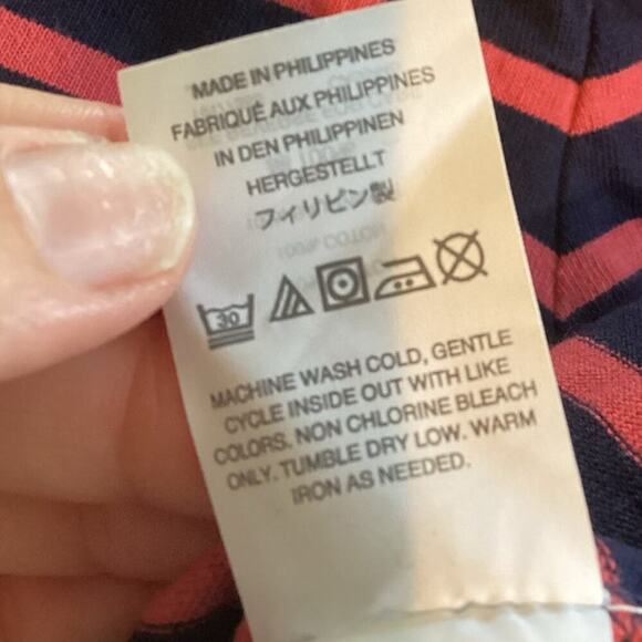 J.Crew Womens Popover Plus Size XXL Navy Blue Striped Sweater Nautical Preppy - Picture 13 of 13